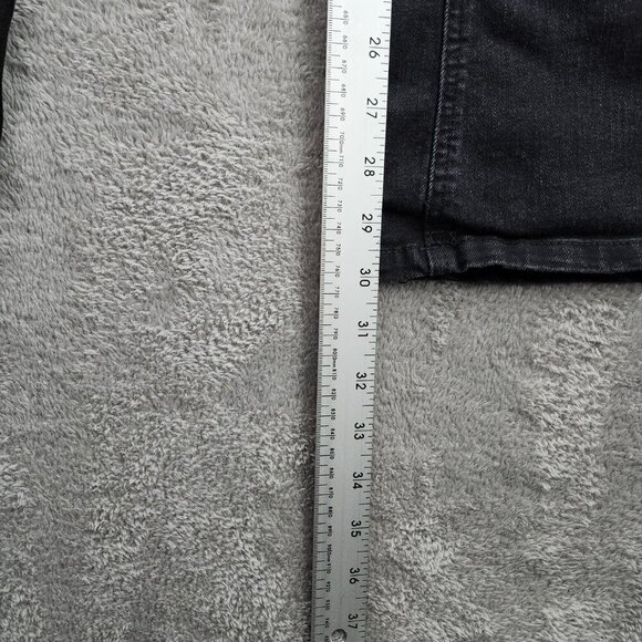 NOBO Jean Womens 3 Black Girlfriend Stretch  Flare Wide Leg Black - Picture 7 of 13